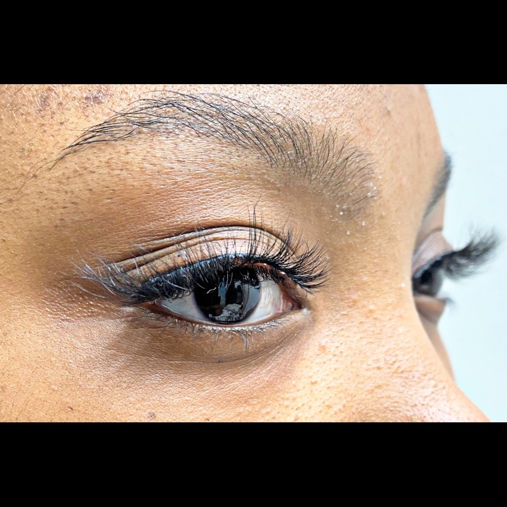 3D mink eyelashes (medium)